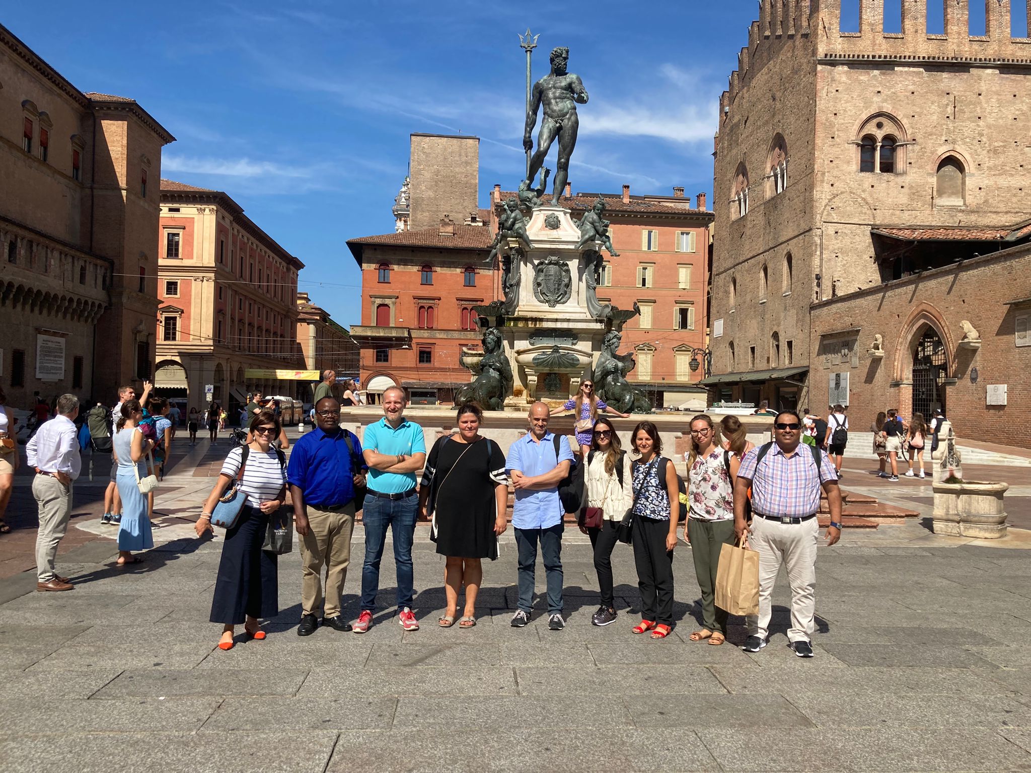 Uni Gavle study visit in Bologna